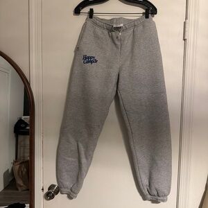 Happy camp3r Gray Fleece Sweatpants